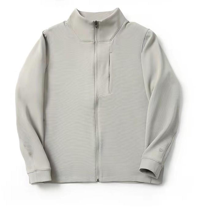 Training Jacket — Clean-Line Zip — detail view