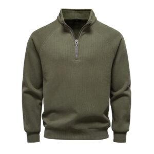 Training Layer — Half-Zip Interval — front view