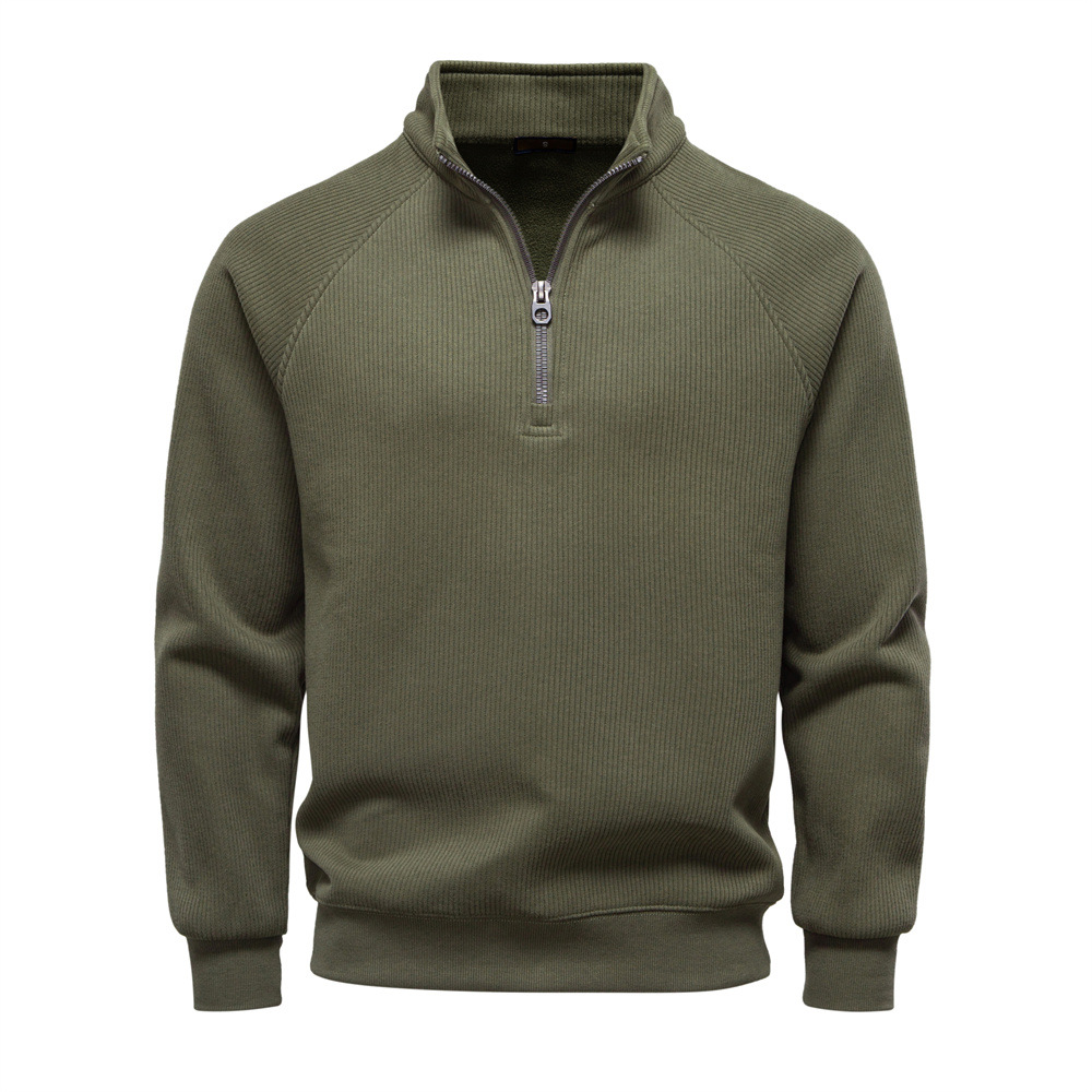 Training Layer — Half-Zip Interval — front view