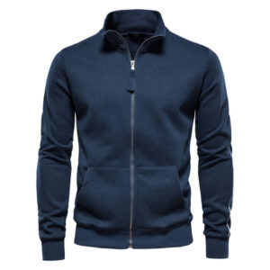 Training Layer — Stand-Collar Cotton — front view